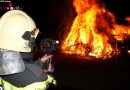 Stmk: Vorzeitige Osterfeuer-Einsätze im Bereich Liezen