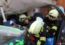 Nö: Workshop bei der FF Maria Enzersdorf: eingeklemmte Personen nach Verkehrsunfall