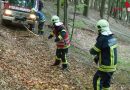 Bgld: Inspektion der Feuerwehr Neustift an der Rosalia mit dem Thema “Forstunfall”