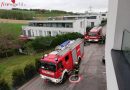 Oö: Brennender Behälter auf Balkon eines Wohnhauses in Steyregg