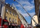 Ktn: Küchenbrand breitet sich über Lüftung bis zum Dach aus → zwei Drehleitern im Einsatz