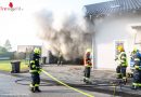 Oö: Autobrand in Wohnhausgarage in Kirchberg-Thening