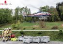 Sbg: Waldbrandübung des Bezirkes Tennengau in Hallein