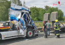 Oö: Lkw-Auffahrunfall bei Dietach endet glimpflich