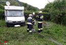 Stmk: Bergung eines Wohnmobils in Kapfenberg