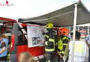 Oö: Großbrand-Einsatzübung mit sechs Feuerwehren in St. Florian am Inn
