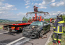 Nö: Cabrio fährt auf Tankzug auf → zwei Leichtverletzte auf der S6