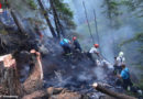Stmk: Erneuter Waldbrand nähe der Brandalm in Gröbming