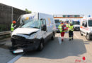 Nö: Transporter bei Wr. Neudorf auf Lkw aufgefahren → Lenker hatte Glück