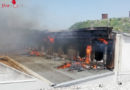 Nö: Großeinsatz bei Feuer am Schießstand in Leobersdorf