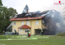 Oö: 15 Feuerwehr bei Großbrand in Peuerbach