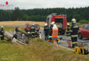 Nö: Menschenrettung und Fahrzeugbrand beschäftigten fünf Feuerwehren