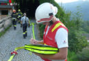 Oö: 72 Einsatzkräfte von fünf Feuerwehren und dem Roten Kreuz übten in Weyer