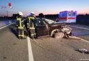 Deutschland: Verkehrsunfall auf der A8 in Fahrtrichtung Stuttgart