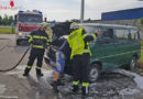 Nö: Rauchmelder detektieren Brand eines Kleinbusses in Grafenwörth