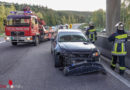 Nö: Bergungsarbeiten nach Pkw-Unfall auf der S6