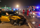 Oö: Verkehrsunfall auf der nebelverhangenen B137 bei Andorf