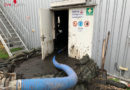 D: Austritt großer Mengen Substrat aus Biogasanlage