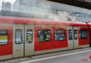 D: Feuer in S-Bahn in Essen nach Oberleitungsschaden