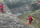 Oö: Höhenretter holen Hund „Spike“ aus Felswand