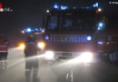 Bgld: Nächtliche Unfallautobergung in Rudersdorf
