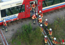 D: Zugunfall mit mehreren Verletzten in Stockach beübt