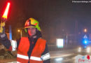 Bayern: Feuerwehrmann von Absperrung ignorierendem Autofahrer leicht verletzt