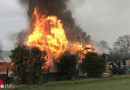 Schweiz: Feuerwehr findet nach Schuppenvollbrand ein Todesopfer