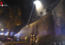 D: Feuerwehr Hattingen übt den Ernstfall an der St. Georgs-Kirche