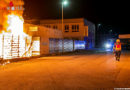 Nö: Brand im Freilager eines Kremser Gewerbebetriebes