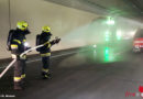 Stmk: Feuer im Gleinalmtunnel als Ausbildungsschwerpunkt