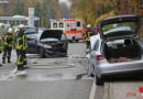 Bayern: Zwei Verletzte und zwei Entstehungsbrände bei Frontalzusammenstoß in Bad Reichenhall