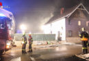 Oö: Zwei Verletzte bei Brand in Holzwohnhaus in Haag/Hausruck