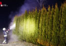 Oö: Zwei Silvester-Heckenbrände in Bad Ischl