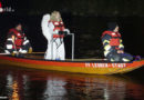 Stmk: Weihnachtsschwimmen auf der Mur in Leoben