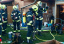 Oö: Notruf-Disponent betreut Mann bei Gartenhüttenfeuer in Steyr bis kurz vor Rettung