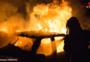 D: Zwei Pkw beim Brand einer Doppelgarage in Neujahrsnacht in Bad Säckingen zerstört