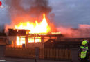 Bgld: Gebäudezubau in Großpetersdorf in Flammen