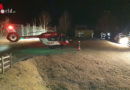 Ktn: Feuerwehren leuchten Rettungshubschrauber-Landeplatz aus