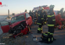 Nö: Zwei Verletzte nach Glatteis-Verkehrsunfall auf der L52 bei Modsiedl
