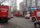 Oö: Brand in der Liftkabine eines Wohnhaues in Wels