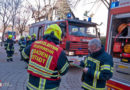 Nö: Erhebliche Verrauchung durch Feuer am WC in Schule in Baden