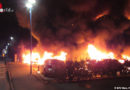 Stmk: Mehrere Pkw brennen in Gleisdorf → Wohnhaus schwer beschädigt, Personen gerettet