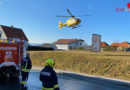 Bgld: Verletzte Person bei Zimmerbrand in Wörterberg