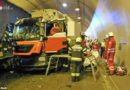 Stmk: Eingeklemmter Lenker nach Lkw-Unfall im Massenbergtunnel