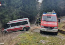 Oö: Rettungsdienst-Fahrzeug bei Garsten geborgen