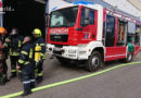 Nö: Sieben Wehren zu Maschinenbrand in Ternitz angerückt