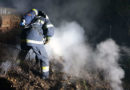 Nö: Brand eines Komposthaufens