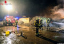 Stmk: Schrottberg in einem Industriebetrieb in Brand geraten