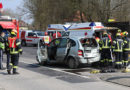 Oö: Drei Verletzte bei Auffahrunfall in Lambach